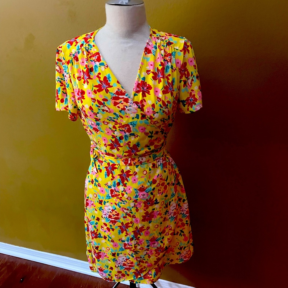 J.Crew floral dress